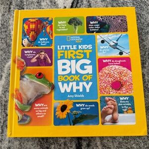 National Geographic Kids Little Kids First Big Book of Why - Yellow & Blue Cover